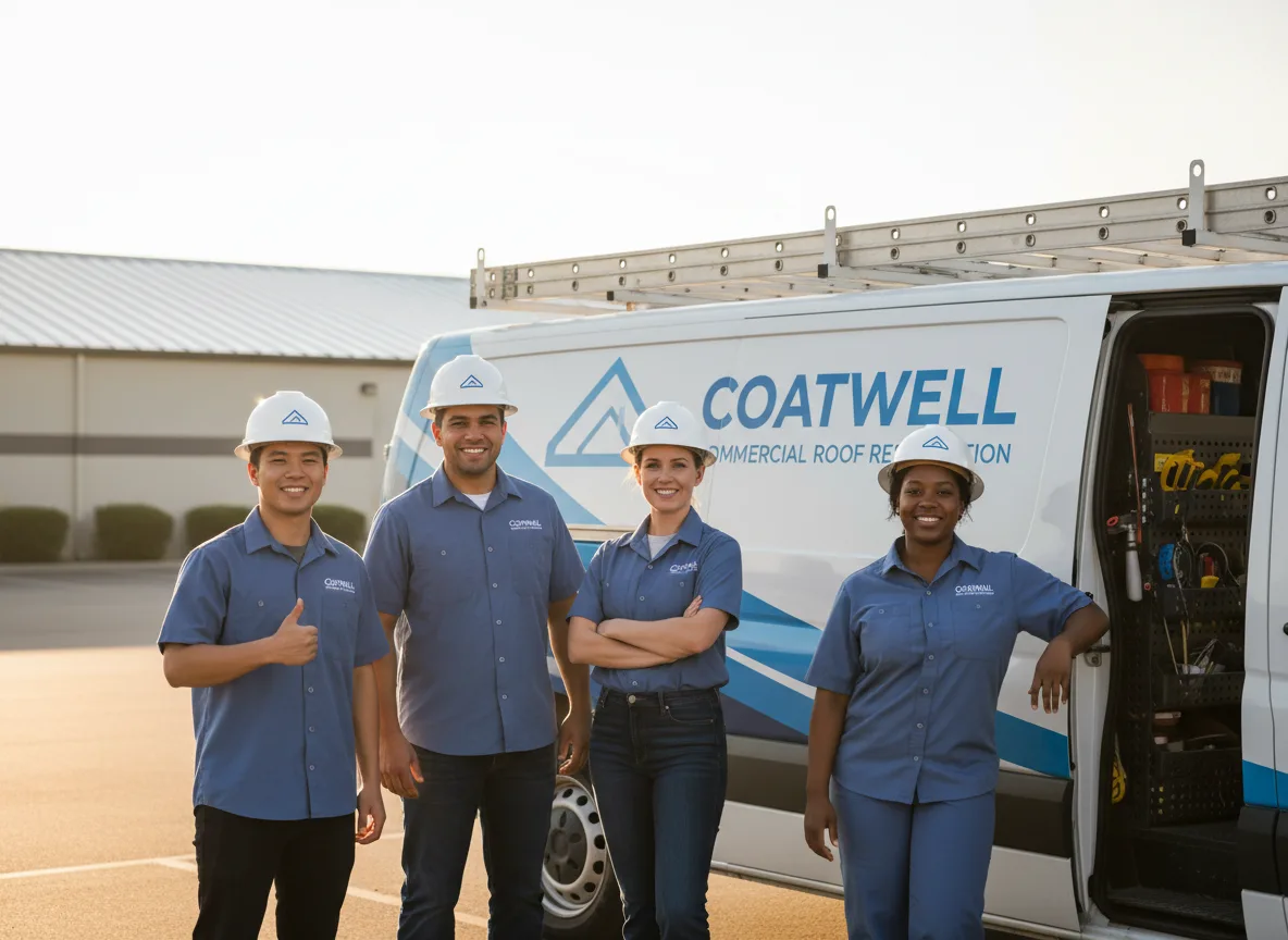 Commercial roof coating company in Colfax, LA